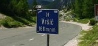 The Vršič Pass area between Kranjska Gora and Trenta
