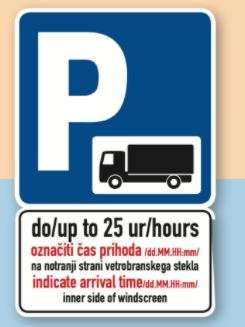 Parkiranje težkih vozil na avtocestnih počivališčih omejeno na 25 ur